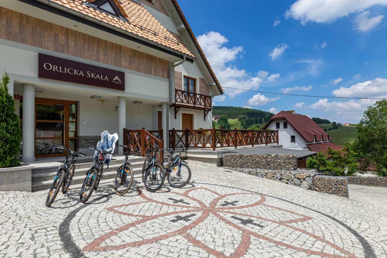 Orlicka Skala Acomodação com café da manhã Zieleniec  Exterior foto